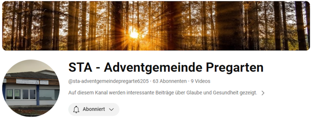 Unser YouTube Kanal